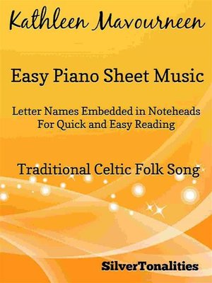 cover image of Kathleen Mavourneen Easy Piano Sheet Music